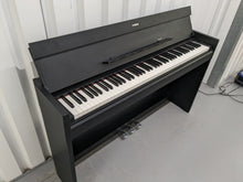 Load image into Gallery viewer, Yamaha Arius YDP-S52 black Digital Piano Slimline space saver stock number 24249