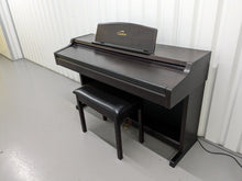 Load image into Gallery viewer, Yamaha Clavinova CLP-840 Digital Piano and stool in rosewood stock # 24239