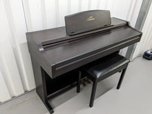 Load image into Gallery viewer, Yamaha Clavinova CLP-840 Digital Piano and stool in rosewood stock # 24239