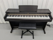 Load image into Gallery viewer, Yamaha Arius YDP-162 Digital Piano in rosewood, clavinova keyboard stock # 24244