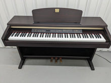 Load image into Gallery viewer, Yamaha Clavinova CLP-120 Digital Piano in dark rosewood stock #24257