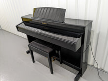 Load image into Gallery viewer, Kawai CS3 classic series Digital piano glossy black polished ebony stock #24247