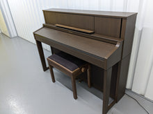 Load image into Gallery viewer, Roland LX-7 Luxury Digital Piano and stool in brown walnut finish Stock nr 24259