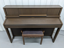 Load image into Gallery viewer, Roland LX-7 Luxury Digital Piano and stool in brown walnut finish Stock nr 24259