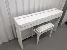 Load image into Gallery viewer, Yamaha Arius YDP-S51 white Digital Piano Slimline space saver stock number 24256