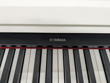 Load image into Gallery viewer, Yamaha Arius YDP-S51 white Digital Piano Slimline space saver stock number 24256