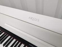 Load image into Gallery viewer, Yamaha Arius YDP-S51 white Digital Piano Slimline space saver stock number 24256