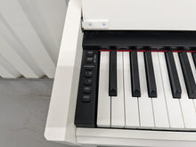 Load image into Gallery viewer, Yamaha Arius YDP-S51 white Digital Piano Slimline space saver stock number 24256