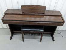 Load image into Gallery viewer, Yamaha Arius YDP-140 digital piano and stool dark rosewood finish stock # 24254