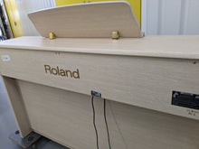 Load image into Gallery viewer, Roland HP-204 Premium Digital Piano light oak (white ash) Stock nr 24260