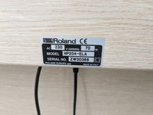 Load image into Gallery viewer, Roland HP-204 Premium Digital Piano light oak (white ash) Stock nr 24260