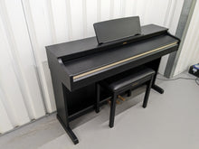 Load image into Gallery viewer, Yamaha Arius YDP-162 Digital Piano satin black clavinova keyboard stock #24279