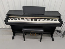Load image into Gallery viewer, Yamaha Arius YDP-162 Digital Piano satin black clavinova keyboard stock #24279