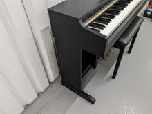 Load image into Gallery viewer, Yamaha Arius YDP-162 Digital Piano satin black clavinova keyboard stock #24279