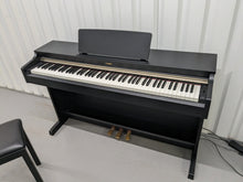 Load image into Gallery viewer, Yamaha Arius YDP-162 Digital Piano satin black clavinova keyboard stock #24279