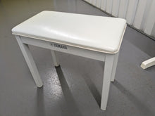 Load image into Gallery viewer, Yamaha Arius YDP-143 Digital Piano and stool in satin white finish stock #24274