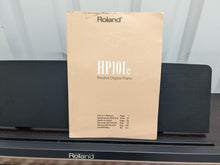 Load image into Gallery viewer, Roland HP101e Digital Piano in rosewood weighted keys 3 pedals, stock # 24264