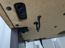 Load image into Gallery viewer, Roland HP101e Digital Piano in rosewood weighted keys 3 pedals, stock # 24264