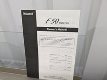 Load image into Gallery viewer, Roland F-50 Digital Piano and stand Full Size weighted 88 keys stock # 24252