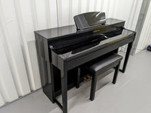 Load image into Gallery viewer, Yamaha Clavinova CLP-430PE in polished ebony glossy black + stool stock nr 24262