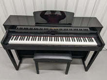 Load image into Gallery viewer, Yamaha Clavinova CLP-430PE in polished ebony glossy black + stool stock nr 24262