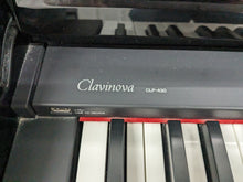 Load image into Gallery viewer, Yamaha Clavinova CLP-430PE in polished ebony glossy black + stool stock nr 24262