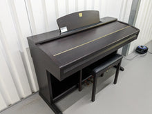 Load image into Gallery viewer, Yamaha Clavinova CVP-403 Digital Piano arranger and stool in rosewood stock # 24275