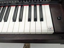 Load image into Gallery viewer, Yamaha Clavinova CVP-403 Digital Piano arranger and stool in rosewood stock # 24275