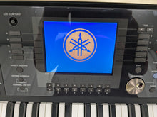 Load image into Gallery viewer, Yamaha Clavinova CVP-403 Digital Piano arranger and stool in rosewood stock # 24275