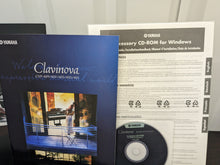 Load image into Gallery viewer, Yamaha Clavinova CVP-403 Digital Piano arranger and stool in rosewood stock # 24275