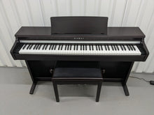 Load image into Gallery viewer, Kawai KDP110 digital piano and stool in rosewood finish stock number 24281