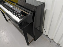Load image into Gallery viewer, Yamaha Clavinova CLP-280 in Polished glossy black + matching stool stock # 24267