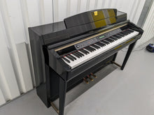 Load image into Gallery viewer, Yamaha Clavinova CLP-280 in Polished glossy black + matching stool stock # 24267