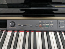 Load image into Gallery viewer, Yamaha Clavinova CLP-280 in Polished glossy black + matching stool stock # 24267