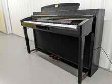 Load image into Gallery viewer, Yamaha Clavinova CLP-280 in Polished glossy black + matching stool stock # 24267