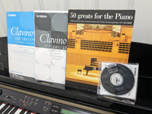 Load image into Gallery viewer, Yamaha Clavinova CLP-280 in Polished glossy black + matching stool stock # 24267