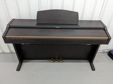 Load image into Gallery viewer, Roland HP101e Digital Piano in rosewood weighted keys 3 pedals, stock # 24272