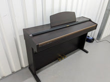 Load image into Gallery viewer, Roland HP101e Digital Piano in rosewood weighted keys 3 pedals, stock # 24272