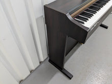 Load image into Gallery viewer, Roland HP101e Digital Piano in rosewood weighted keys 3 pedals, stock # 24272
