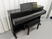 Load image into Gallery viewer, Kawai CS4 classic series Digital piano glossy black polished ebony stock #24268