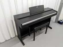 Load image into Gallery viewer, Yamaha Arius YDP-142 Digital Piano and stool in satin black Stock number 24283