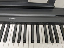 Load image into Gallery viewer, Yamaha P-45 88 Key Weighted Graded Hammer Action Piano + X stand + pedal stock #24277