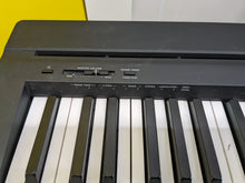 Load image into Gallery viewer, Yamaha P-45 88 Key Weighted Graded Hammer Action Piano + X stand + pedal stock #24277
