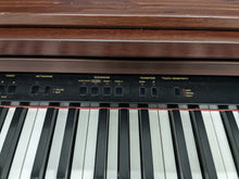 Load image into Gallery viewer, TECHNICS SX-PX662 DIGITAL PIANO AND STOOL IN MAHOGANY stock number 24284