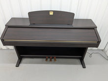 Load image into Gallery viewer, Yamaha Clavinova CLP-120 Digital Piano in dark rosewood stock #24285