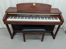 Load image into Gallery viewer, Yamaha Clavinova CLP-170 Digital Piano and stool in mahogany colour stock #24287
