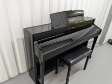 Load image into Gallery viewer, Kawai CS8 classic series Digital piano glossy black polished ebony stock #24290