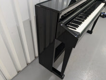 Load image into Gallery viewer, Kawai CS8 classic series Digital piano glossy black polished ebony stock #24290