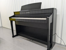 Load image into Gallery viewer, Kawai CS8 classic series Digital piano glossy black polished ebony stock #24290