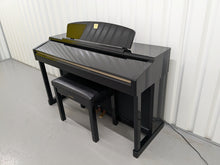 Load image into Gallery viewer, Yamaha Clavinova CLP-170PE Digital Piano glossy black polished ebony stock #24293